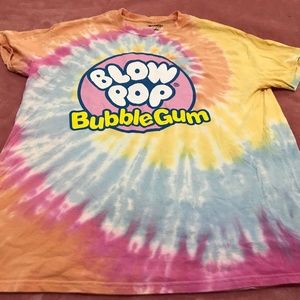 Rue21 Blow Pop. Tie-dye T-shirt